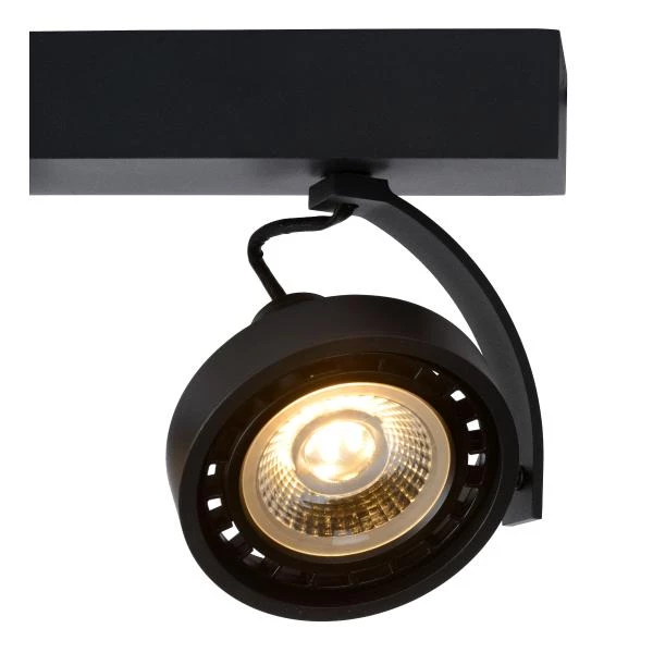 Lucide DORIAN - Plafondspot - LED Dim to warm - GU10 (ES111) - 2x12W 2200K/3000K - Zwart - detail 1